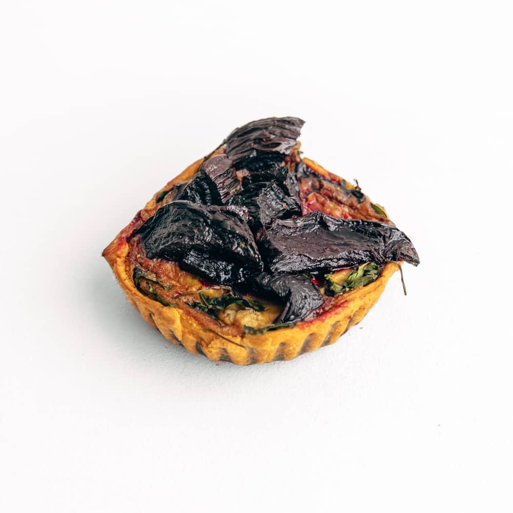 Beetroot & Blue Cheese Quiche