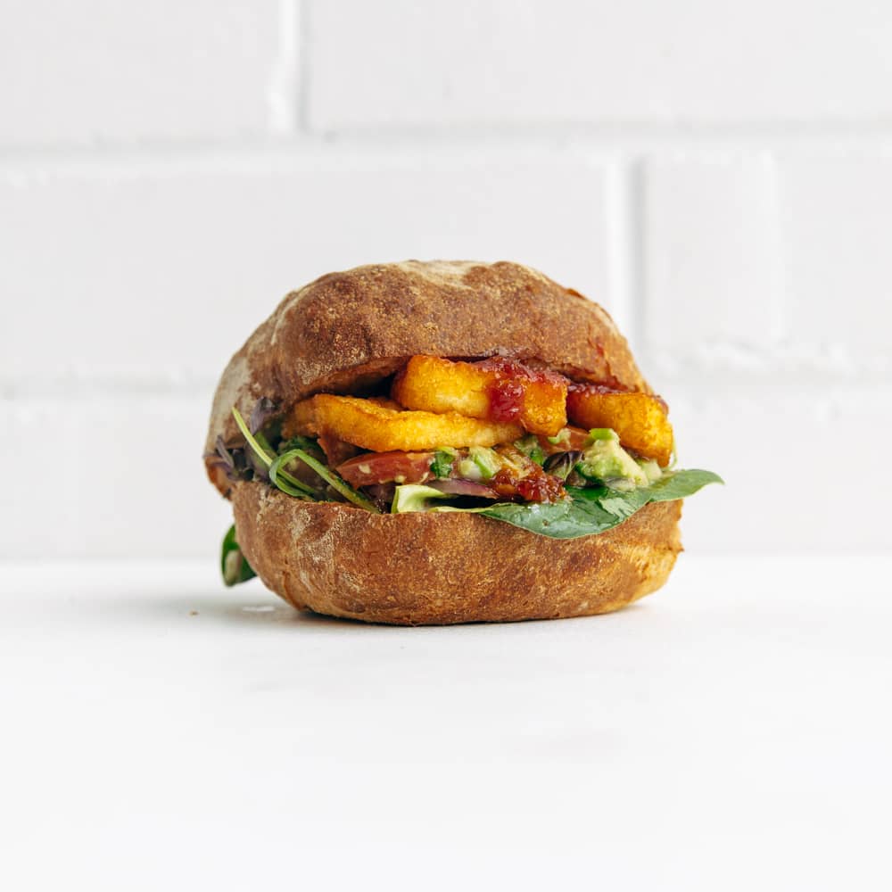 Haloumi & Avocado Salsa Sandwich